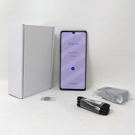 Grade C LG Velvet 5G LMG900TM 128GB T Mobile 6.8 in P-OLED Display  6GB RAM  Triple Camera Smartphone - Aurora Gray