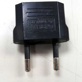 Universal USA to Euro AC Power Adapter Travel Plug Converter 2 Pin