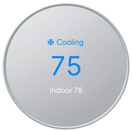 Google Nest 4th Gen Thermostat GA02083-US Fog