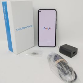 Grade A Google Pixel 5 128GB+8GB GD1YQ Unlocked 6 in OLED Display Dual 12.2MP + 16MP Camera 5G Android Smartphone - Just Black - Generic Box