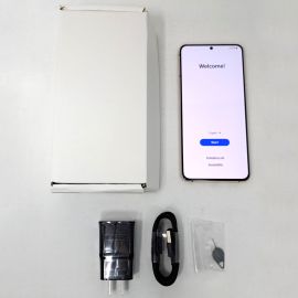 Grade C Samsung Galaxy S21 Plus 5G SM-G996U 128GB Carrier Unlocked 6.7 in Dynamic AMOLED Display 8GB RAM Triple Camera Smartphone - Phantom Violet