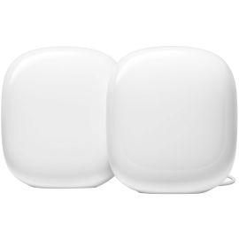 Google - Nest Wifi Pro 6e AX5400 Mesh Router GA03689-US (2-pack) - Snow