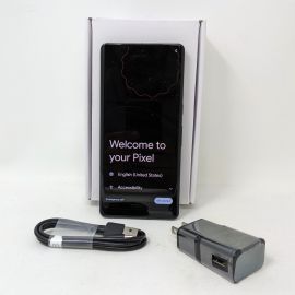 Grade C Google Pixel 7 Pro 5G GE2AE 128GB Factory Unlocked 6.7 in AMOLED Display 12GB RAM Triple Camera Smartphone - Black - Generic Box