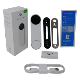 OB Google Nest Video doorbell Battery GA01318-US - Snow