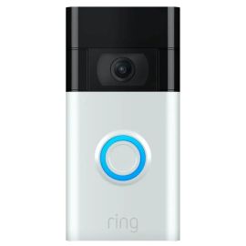 Ring Video Doorbell 2nd Generation, 2020 Edition 1080p HD Video Enhanced Motion Detection and Easy Installation - Satin Nickel - 8VRASZ-SEN0