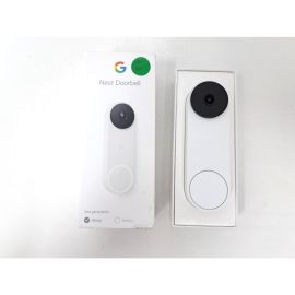OB Google Nest 2nd Gen GA02767-US Wired Doorbell Security Camera - Snow