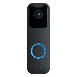 Blink Smart Wifi Video Doorbell Two-Way Audio Wired/Battery Operated - Black