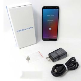 Grade A LG K40 LM-X420AS 32GB AT&T 5.7" IPS LCD Display 4G LTE 2GB RAM 16MP Camera Smartphone - Grey - Generic Box