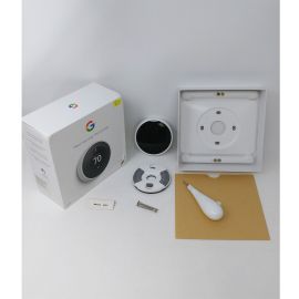 OB Nest T3017US Learning Thermostat, Easy Temperature Control for Every Room in Your House, White (Third Generation), Works with Alexa Small - White